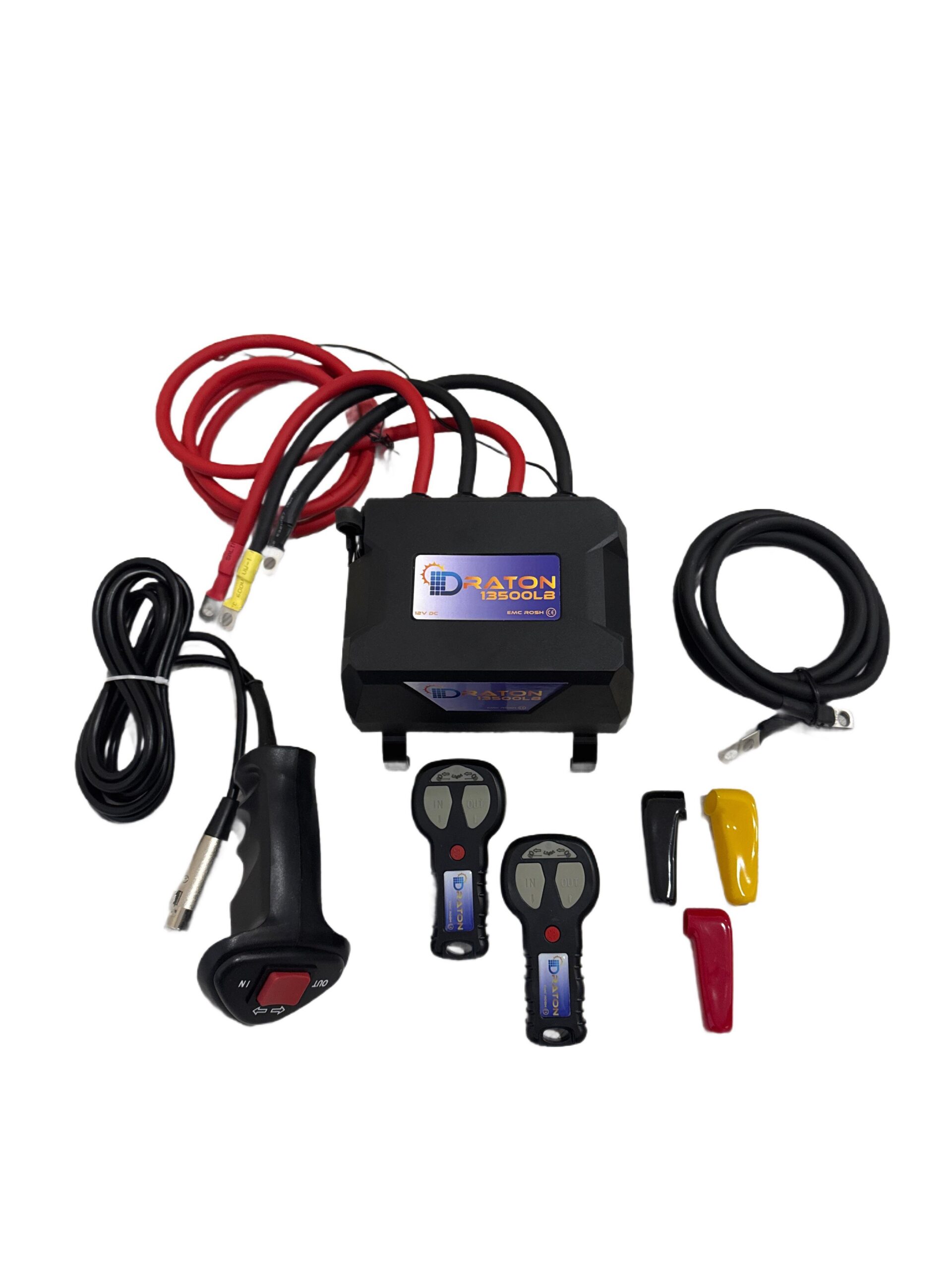 12 VOLT ÇELİK HALATLI VİNÇ