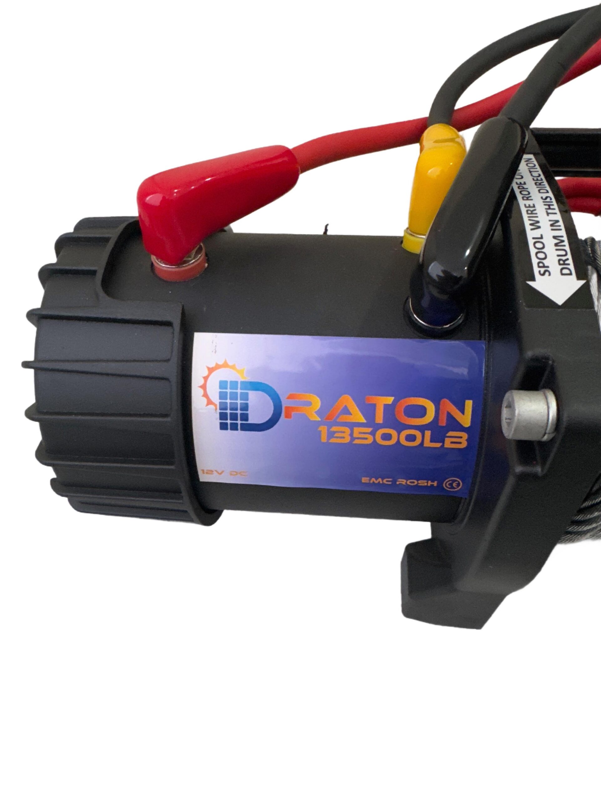 12 VOLT ÇELİK HALATLI VİNÇ
