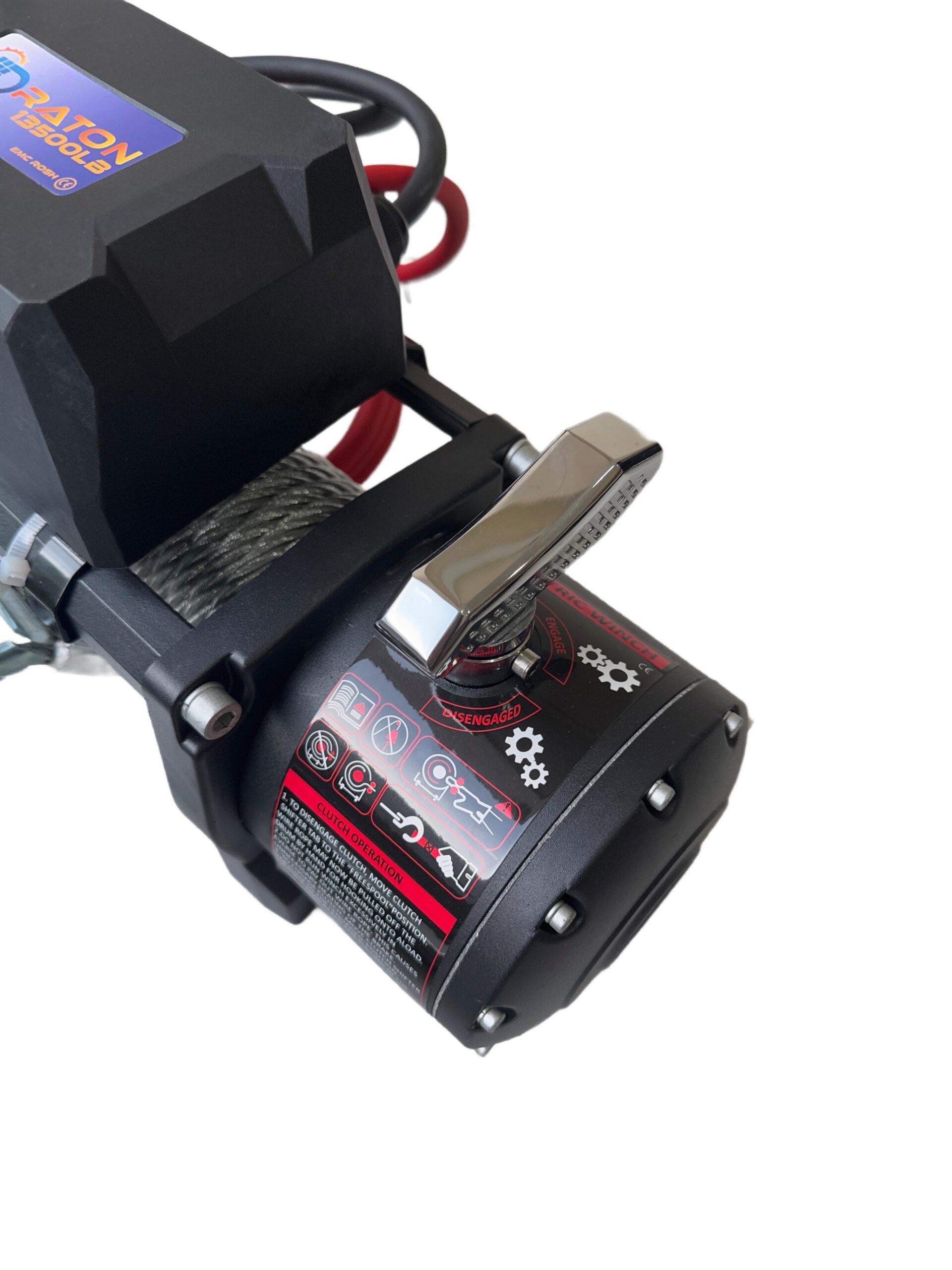 12 VOLT ÇELİK HALATLI VİNÇ