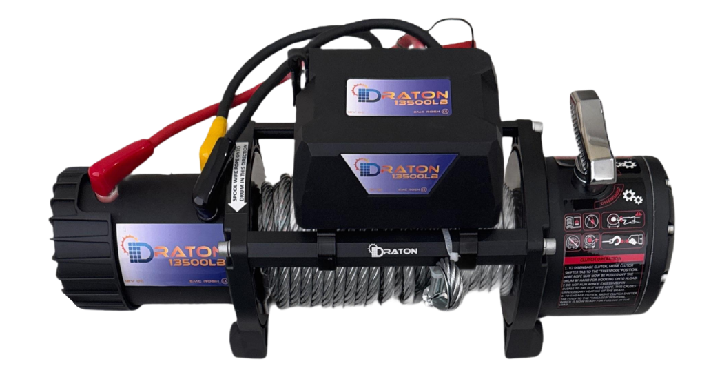 12 VOLT ÇELİK HALATLI VİNÇ